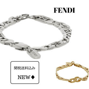 フェンディ ジュエリー コピー フェンディMEN\'S Forever フェンディ ブレスレット GOLD/SILVER