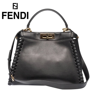 【フェンディスーパーコピー フェンディ】\'Fashion Show\' REGULAR PEEKABOO BLACK 8BN290 81P F0KUR