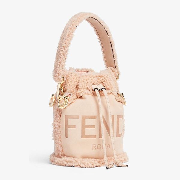 フェンディ もこもこ 偽物モントレゾールヌバック ミニバッグ 2色 8BS010AL9IF136T