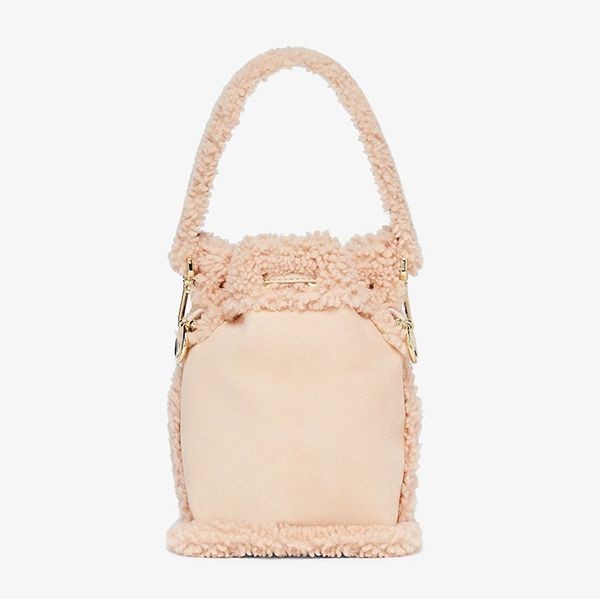 フェンディ もこもこ 偽物モントレゾールヌバック ミニバッグ 2色 8BS010AL9IF136T