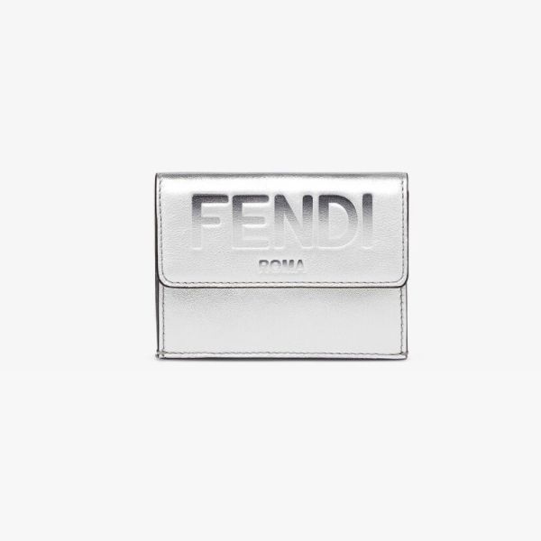■フェンディ■マイクロトライフォールド 偽物 レザー財布 2色 8M0395AK61F0RXT