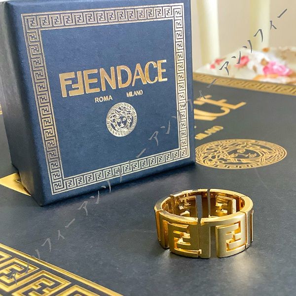 【FENDACE】フェンディ×ヴェルサーチェ コピー 指輪 リング7AJ577B08F0CFK