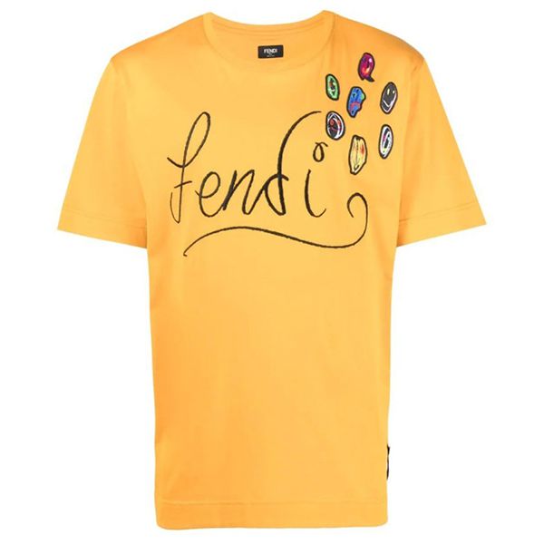 ★フェンディ Noel Fielding ロゴ Tシャツ コピー★高品質