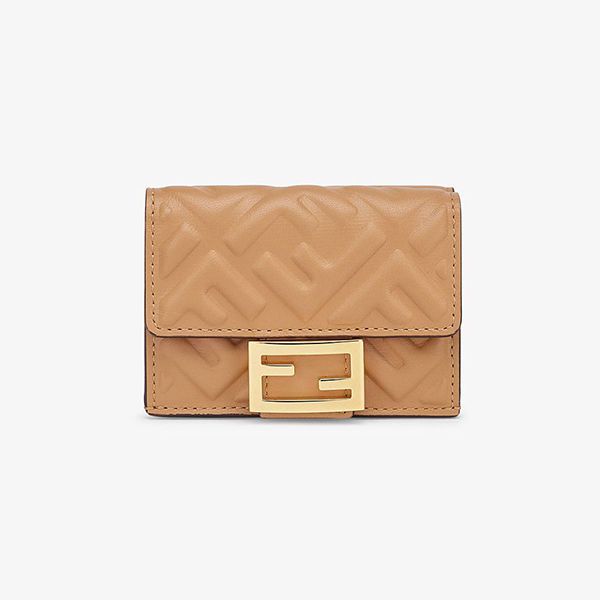 大人気 フェンディ マイクロ ナッパレザー 三つ折り財布 4色 8M0395AAJDF15KR