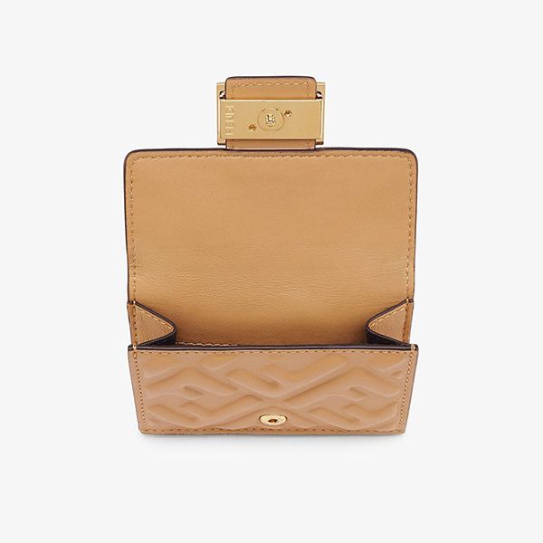 大人気 フェンディ マイクロ ナッパレザー 三つ折り財布 4色 8M0395AAJDF15KR