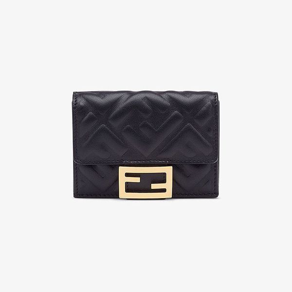 大人気 フェンディ マイクロ ナッパレザー 三つ折り財布 4色 8M0395AAJDF15KR