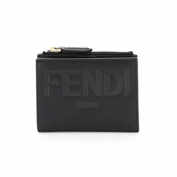 新作◆フェンディ 財布 偽物◆ SCRIPT ミディアムウォレット