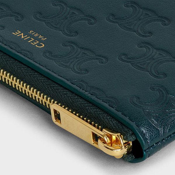 セリーヌ カードポーチ 偽物★フック付き コイン 10C663BFU.07ME