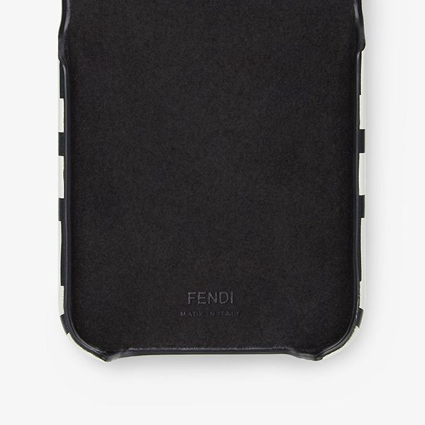 フェンディ 偽物 ROMAカプセル ツートンレザー iPhone14ケース 7AS107AMWVF1C6C