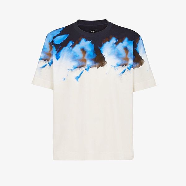 定番人気フェンディ マルチカラージャージー Tシャツ 偽物 FY0936AN1ZF0QR0