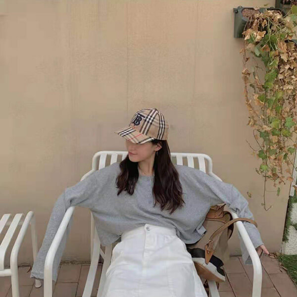 ​バーバリー キャップ コピー Vintage check baseball cap 80172831