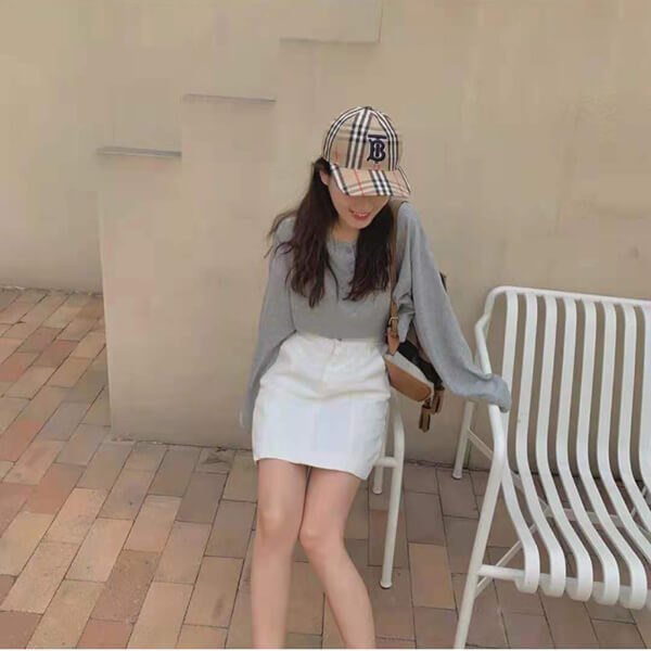​バーバリー キャップ コピー Vintage check baseball cap 80172831
