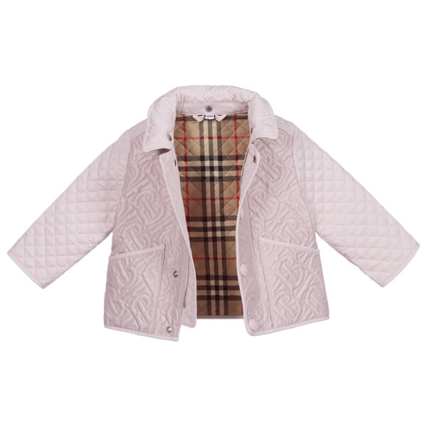 burberry バーバリー ベビー キルティング コピー フード ジャケット
