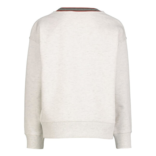 大人もOK★Burberryバーバリー ベビー服 コピー★ロゴスウェットトレーナーグレー 80369271