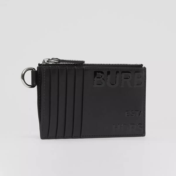 【バーバリー カードケース 偽物】☆ホースフェリープリント カードケース ランヤード 80390121