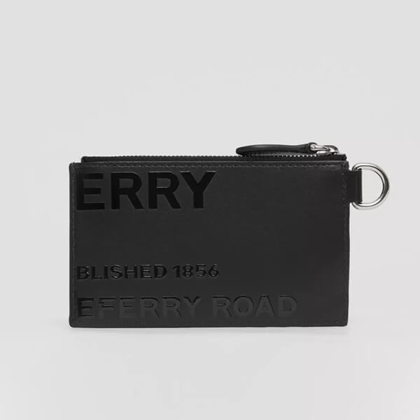 【バーバリー カードケース 偽物】☆ホースフェリープリント カードケース ランヤード 80390121