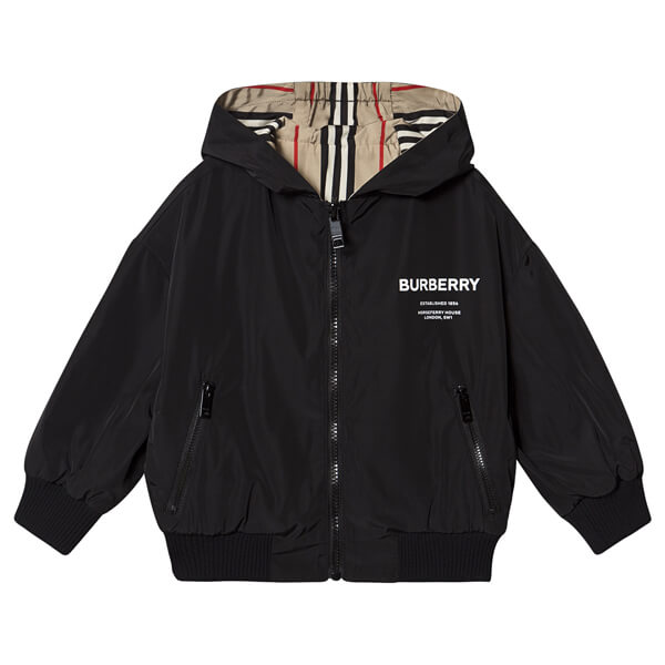 【Burberry】バーバリー 偽物 ダウン キッズ リバーシブル ジャケット 大人もOK