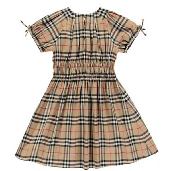 ★大人OK★バーバリー 偽物 ダウン キッズ BURBERRY　フリルパネル　ヴィンテージワンピース