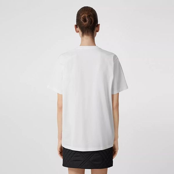 バーバリー オークリーフクレスト Tシャツ 偽物 2色 80620691