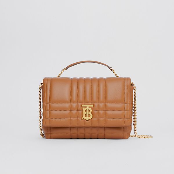 バーバリー スモール 偽物キルティング ローラ サッチェル 80494471