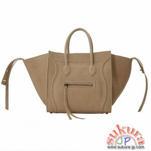 セリーヌ ラゲージ 偽物 SMALL SQUARE LUGGAGE PHANTOMハンドバッグ 16995 3JCA 18TP