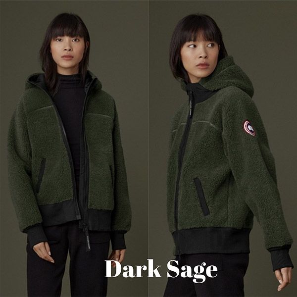 カナダグース フリースジャケット コピー フーディ SIMCOE OVERSIZED FLEECE HOODY