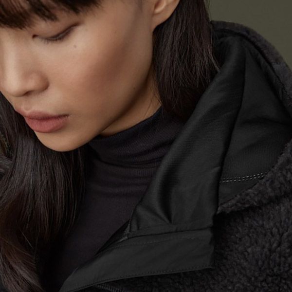 カナダグース フリースジャケット コピー フーディ SIMCOE OVERSIZED FLEECE HOODY