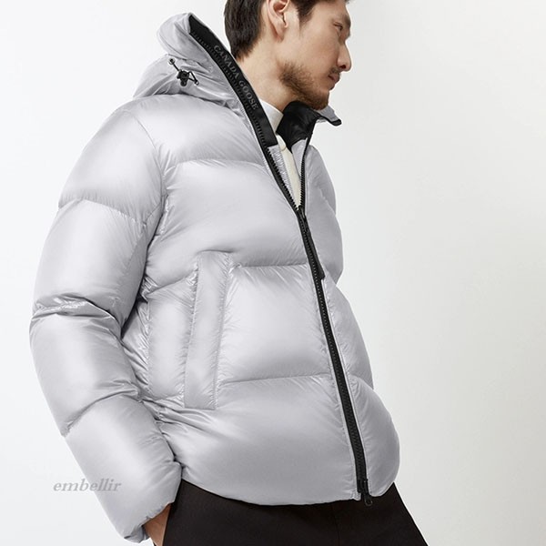 【人気商品】ナダグース 偽物 CROFTON PUFFER ブラックレーベル 2252M