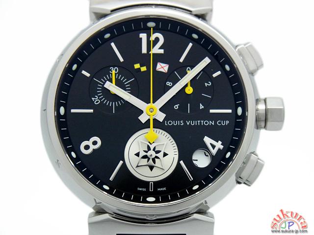 ルイヴィトン時計 タンブール ラブリーカップ GMT Q11BG クロノグラフ