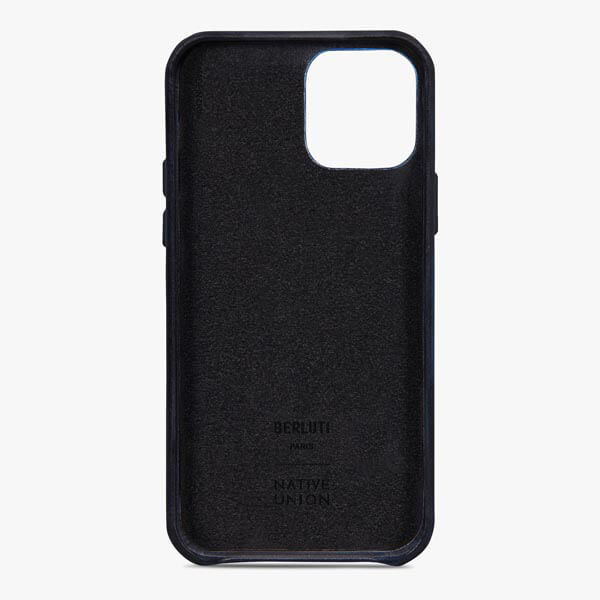 (ベルルッティ iPhone ケース コピー)ヴェネチア iPhone 12Proケース 21SS BLU VENEZIA-V2