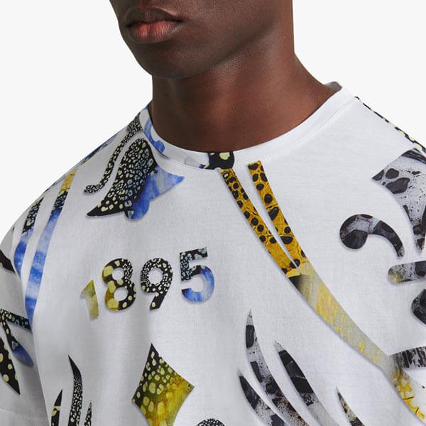 ベルルッティ Tシャツ コピー◆【奇跡の再入荷！即発送】​21SS◆プリントクレスト