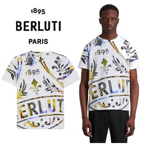 ベルルッティ Tシャツ コピー◆【奇跡の再入荷！即発送】​21SS◆プリントクレスト