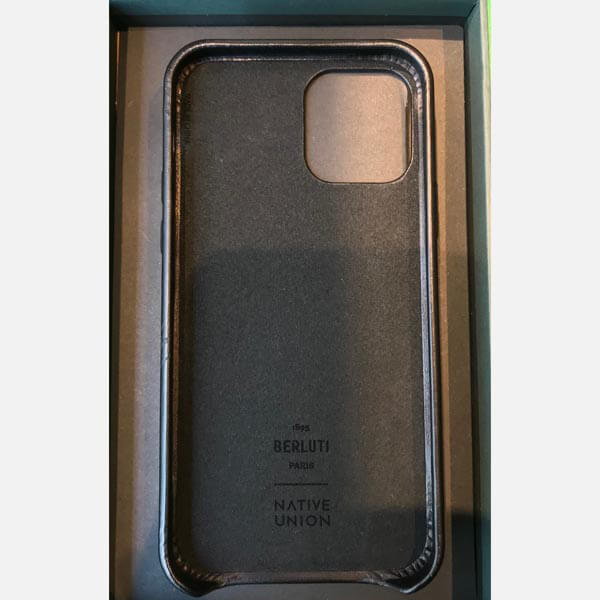 ★ベルルッティ iPhoneケース 偽物★iPhone 12 Pro Max ヴェネチアカーフレザー VENEZIA-V2