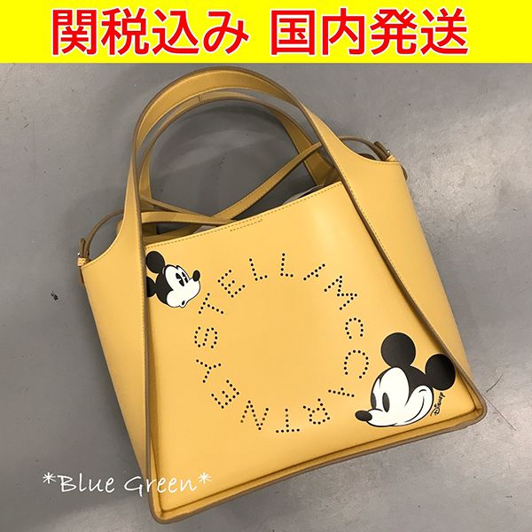 ステラマッカートニー ミッキー コピー ステラ x ディズニー Disney マウス クロスボディロゴトート 513860WP00337070