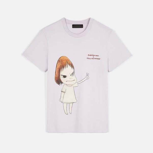21SS★ステラマッカートニー Tシャツ コピー Nara コットン Tシャツ 601850SMP935200