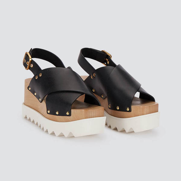 ステラマッカートニー 厚底サンダル コピー エリス☆Stella McCartney☆Elyse800006W1C401000
