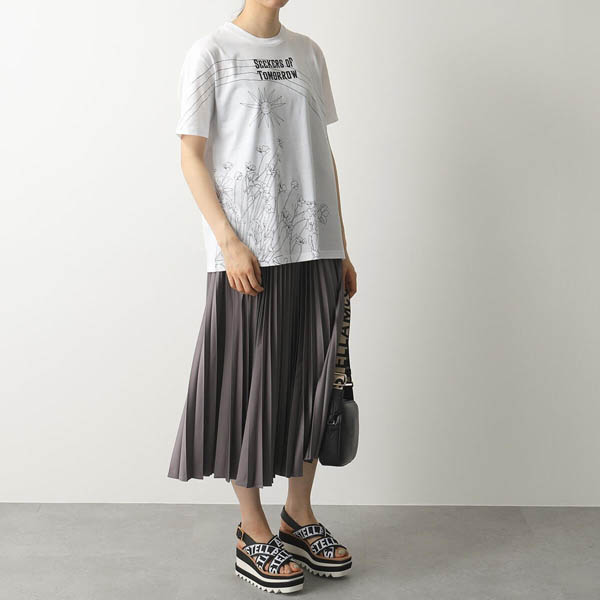 ステラマッカートニー サンダル エリス コピー STELLA McCARTNEY ストラップサンダル 800129 N0078 ELYSE 厚底 ITEM