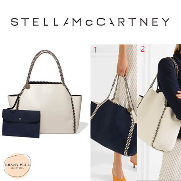 ステラ マッカートニー 偽物 バッグ トートバッグ  Falabella reversible fauxbrushed-leather