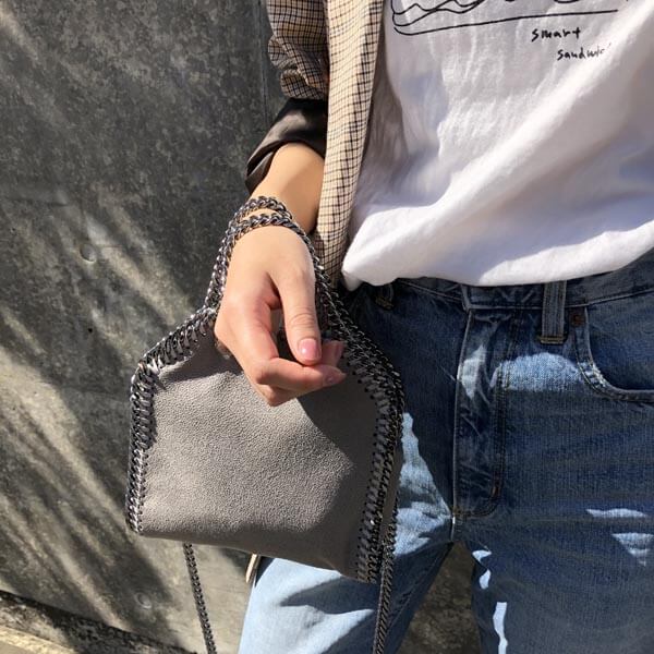 ステラマッカートニー 偽物 ファラベラ コピー 2021年秋冬新作 Stella McCartney タイニー シャギー ディア タイニー トート 391698W90566505