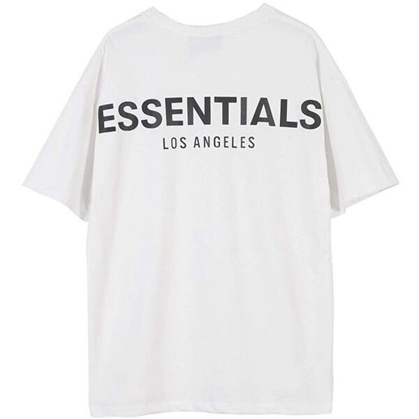 エッセンシャルズ tシャツ 偽物 ロサンゼルス LA限定 リフレクターロゴＴシャツ
