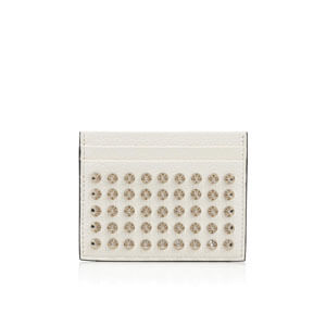 クリスチャン ルブタン カードケースコピー★CHRISTIAN LOUBOUTIN★Kios Card Holder★Snow 1175211W167