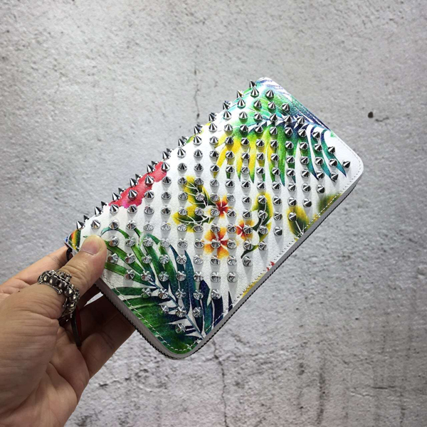 TOPセラー賞受賞 Christian Louboutin ルブタンスーパーコピー ハワイアン柄のPANETTONE HAWAI WHITE