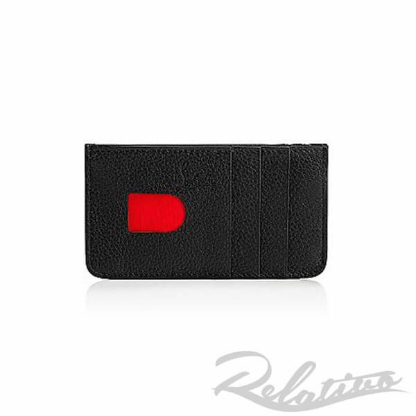 クリスチャン ルブタン カードケースコピー 最新で絶対欲しい Credilou スパイク レザーカードケース 1195103W167