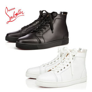 ルブタン スニーカー 偽物 人気のスニーカー!☆Christian Louboutin  Men\'s Flat 選べる2カラー ブラック ホワイト
