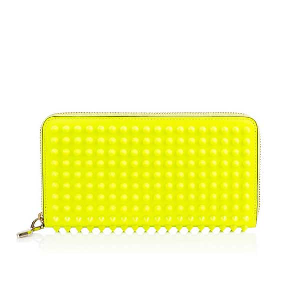 ​新作多数!セレブモデル愛用者多数 ルブタン パネトーネ 偽物 財布 コピー Panettone Spikes Wallet ☆レディースウォレット/財布 C16579