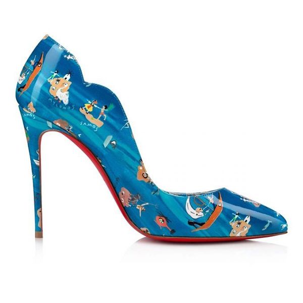 クリスチャンルブタン ヒールパンプス コピー Hot Chick 10cm  3220008J646