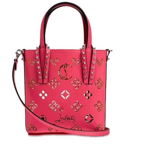 【クリスチャンルブタン 偽物】CABATA MINI PERFORE レザーバッグ