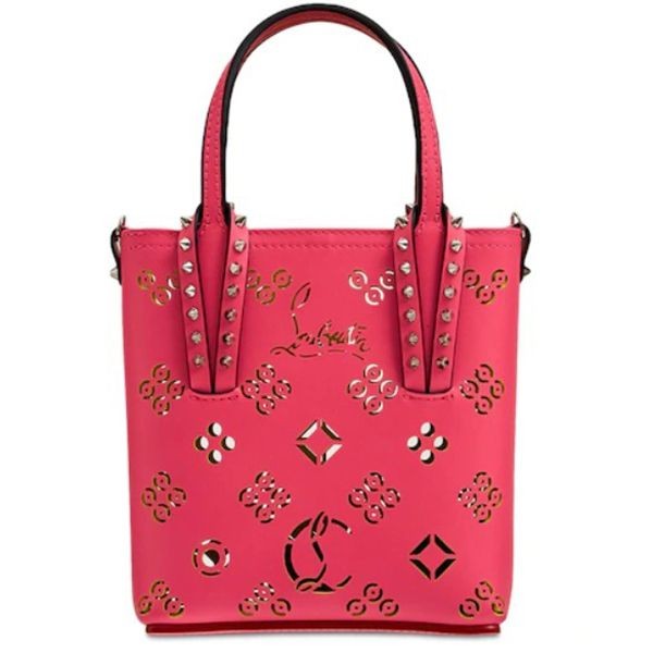 【クリスチャンルブタン 偽物】CABATA MINI PERFORE レザーバッグ
