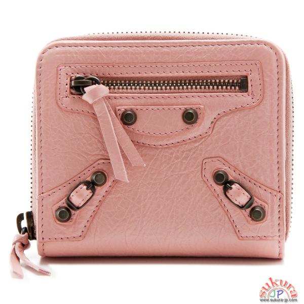 バレンシアガ CLASSIC BILLFOLD ZIP 二つ折り財布 310699 D940T 6820