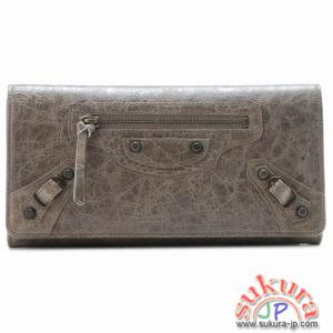 バレンシアガ THE CLASSIC MONEY2つ折り長財布 163471 D940T 2525